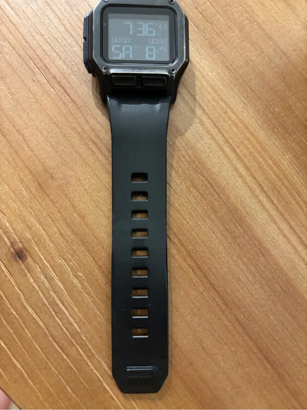 Nixon Black Regulus Digital Tactical Watch